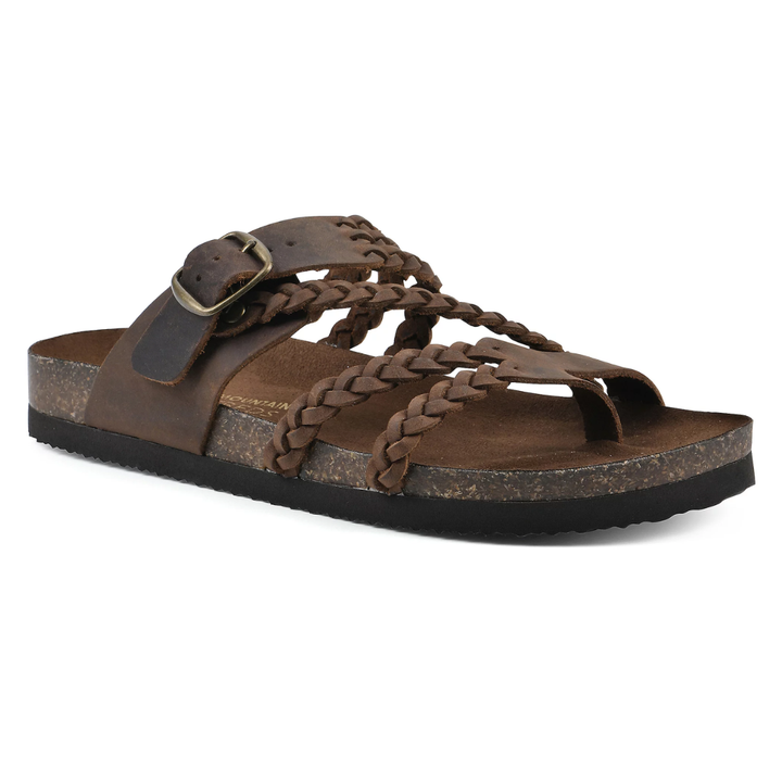 Selira - Braided Suede Sandals