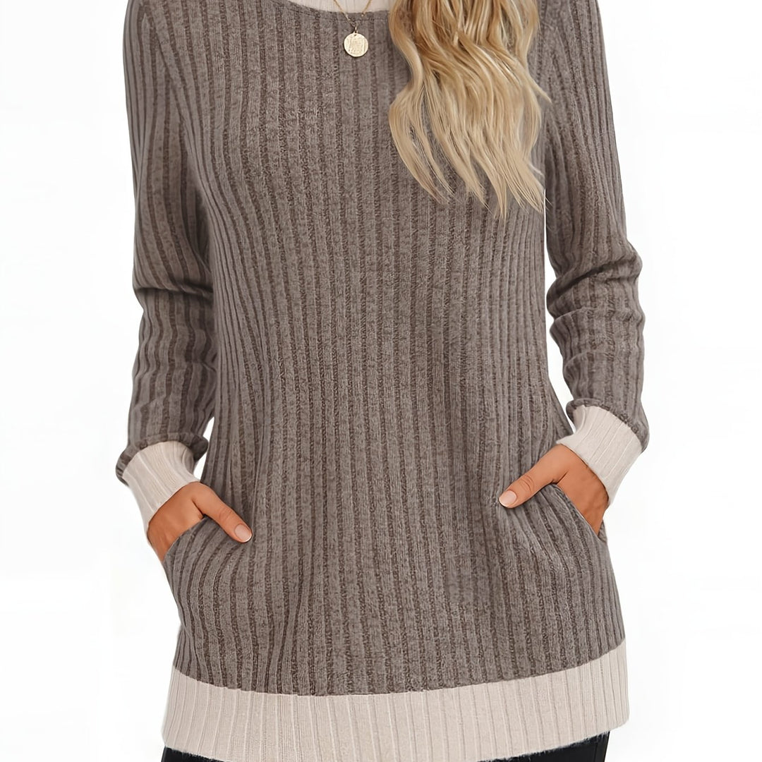 Soreli - Colour-Block Jersey Knit T-Shirt