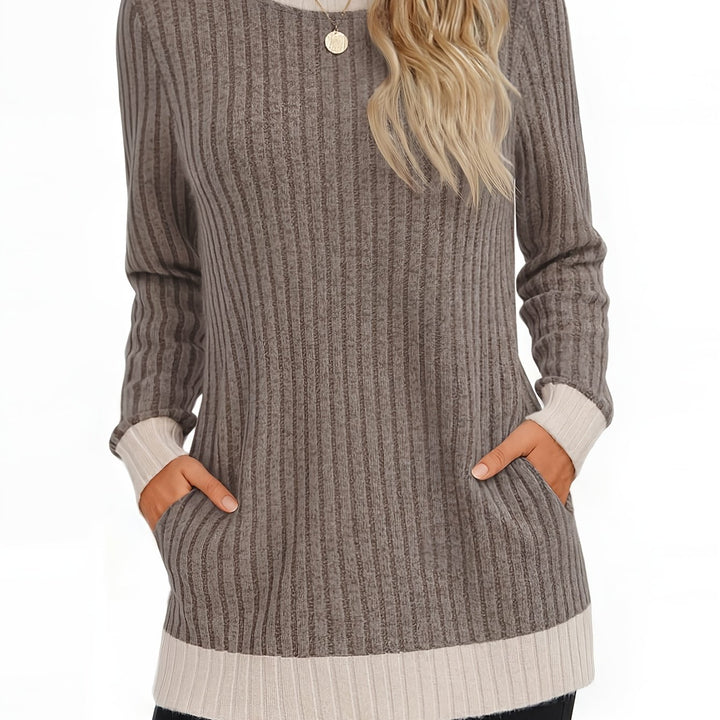 Soreli - Colour-Block Jersey Knit T-Shirt