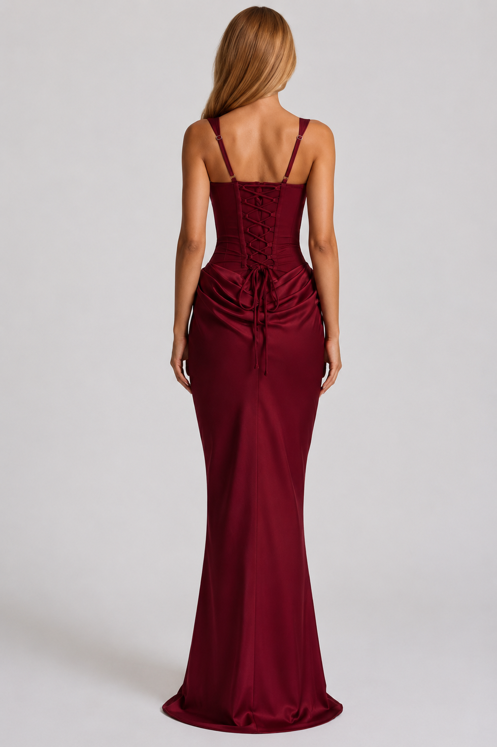 Rheva - Corset-Bodice Maxi Dress