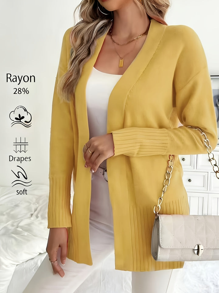 Tivora - Longline Knit Cardigan