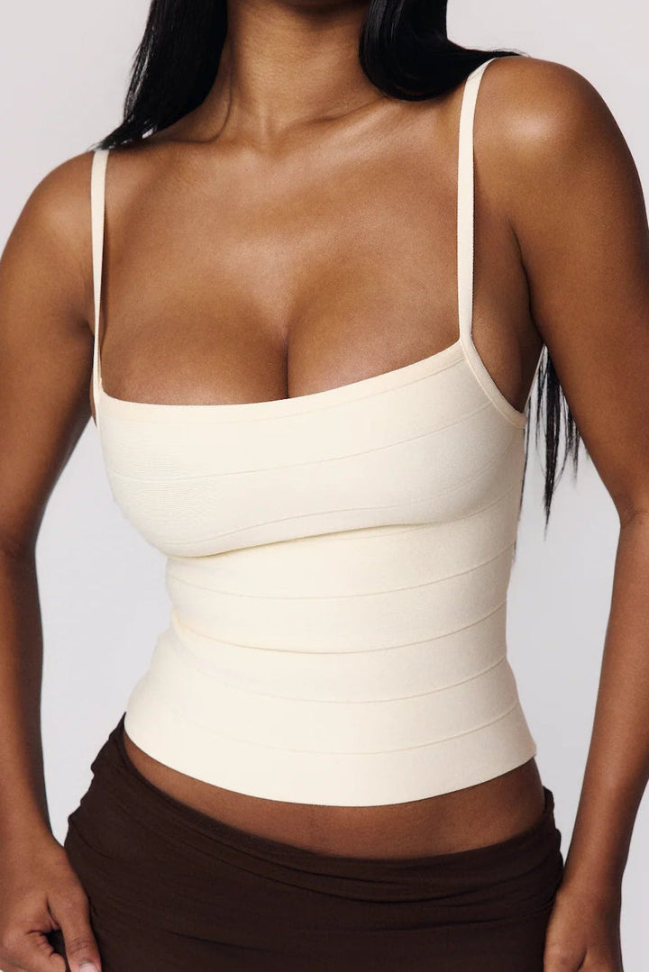 Zalynn - Bandage Knit Top