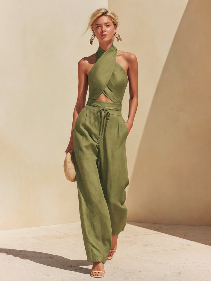 Nivora - Crossover Linen-Blend Set