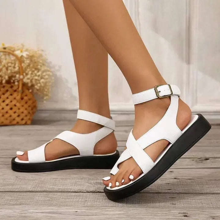 Elyra - Contoured Footbed Rubber Sandals