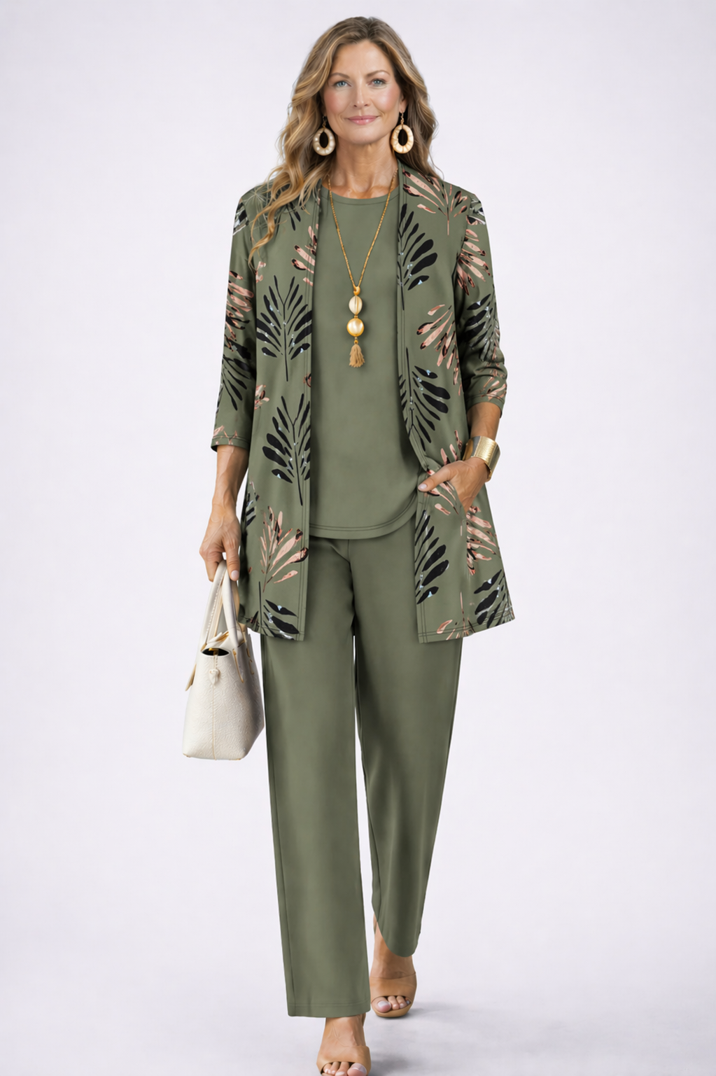 Rivana - Botanical Print 3-Piece Set