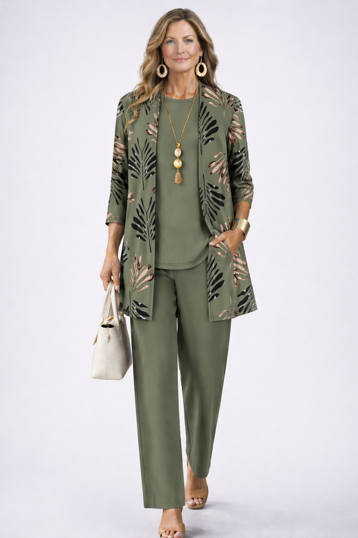 Rivana - Botanical Print 3-Piece Set