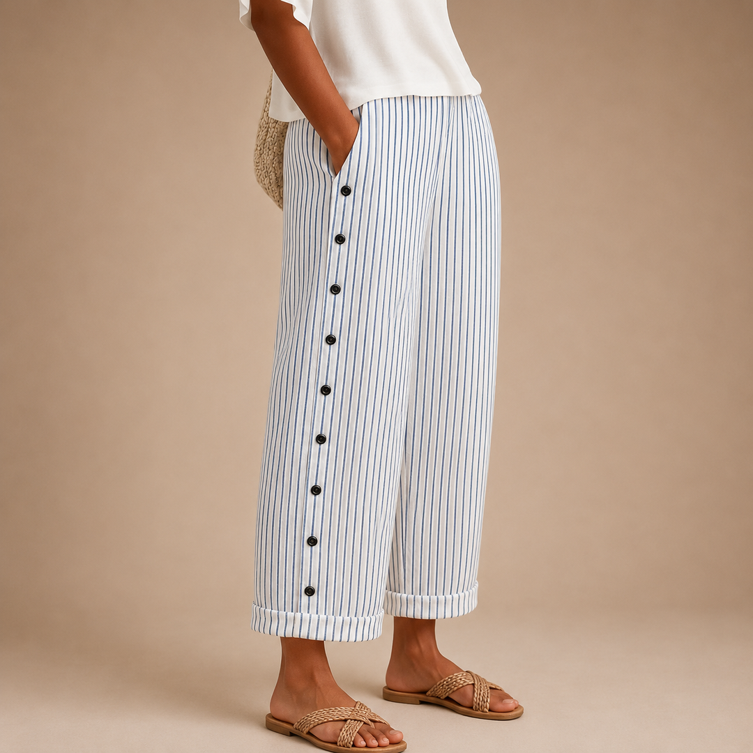 Neraya - Relaxed Cut Woven Trousers
