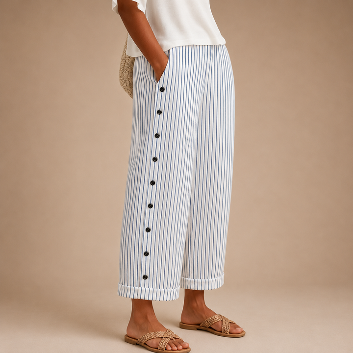 Neraya - Relaxed Cut Woven Trousers
