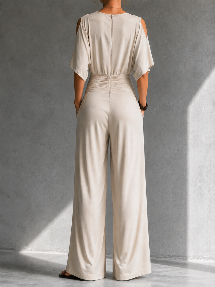 Nivara - Open-Shoulder Jumpsuit