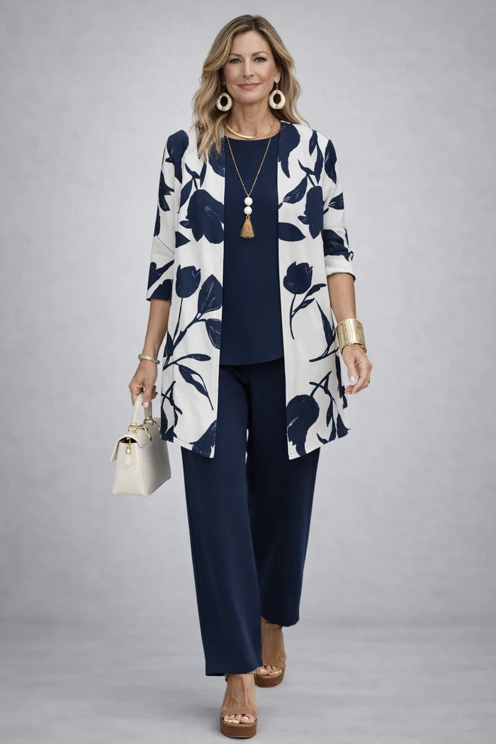 Rivana - Botanical Print 3-Piece Set