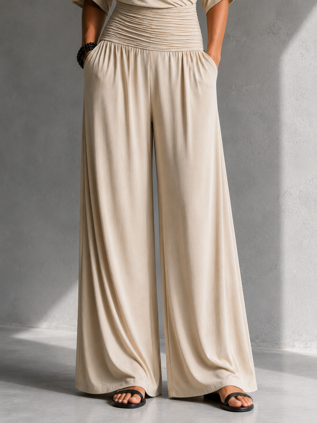 Nivara - Open-Shoulder Jumpsuit