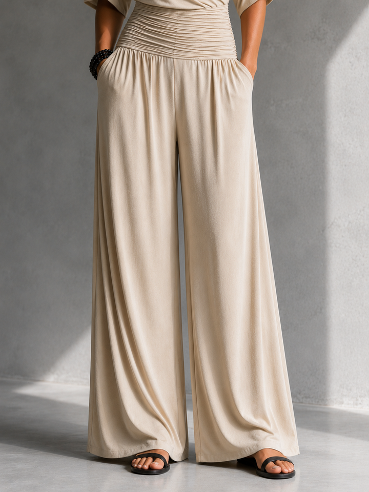 Nivara - Open-Shoulder Jumpsuit