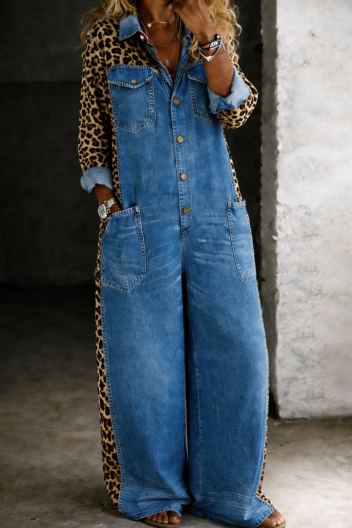 Calira - Denim Jumpsuit