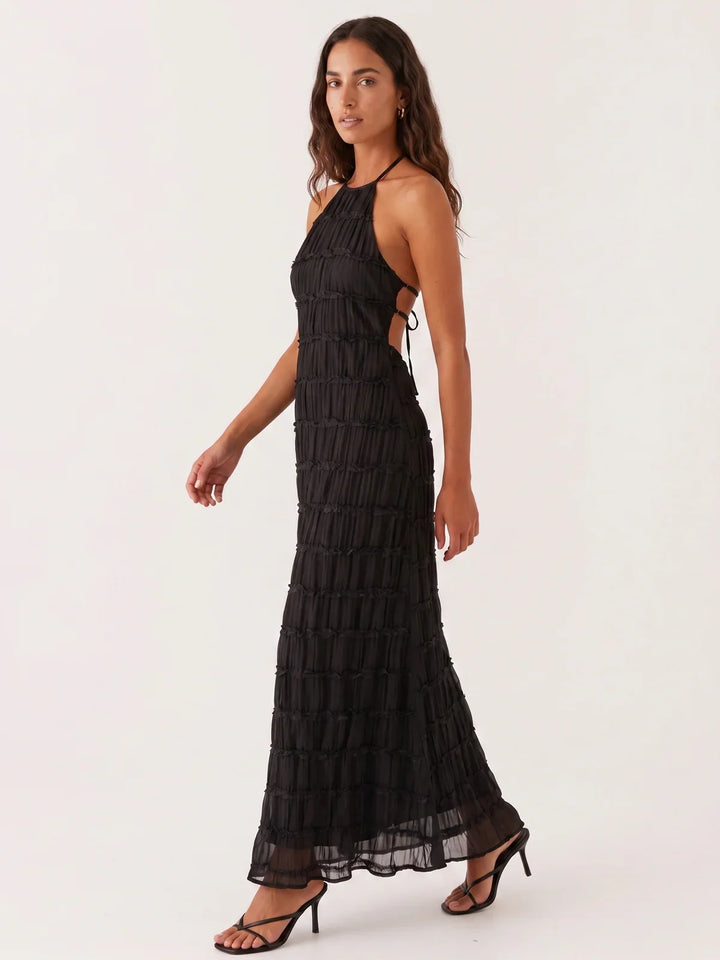 Ivessa - Tiered Ruffle Cotton-Blend Dress