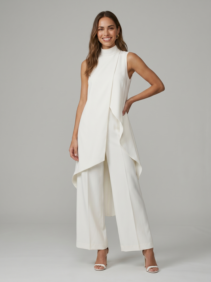 Arlise - Asymmetric Cut Woven Set