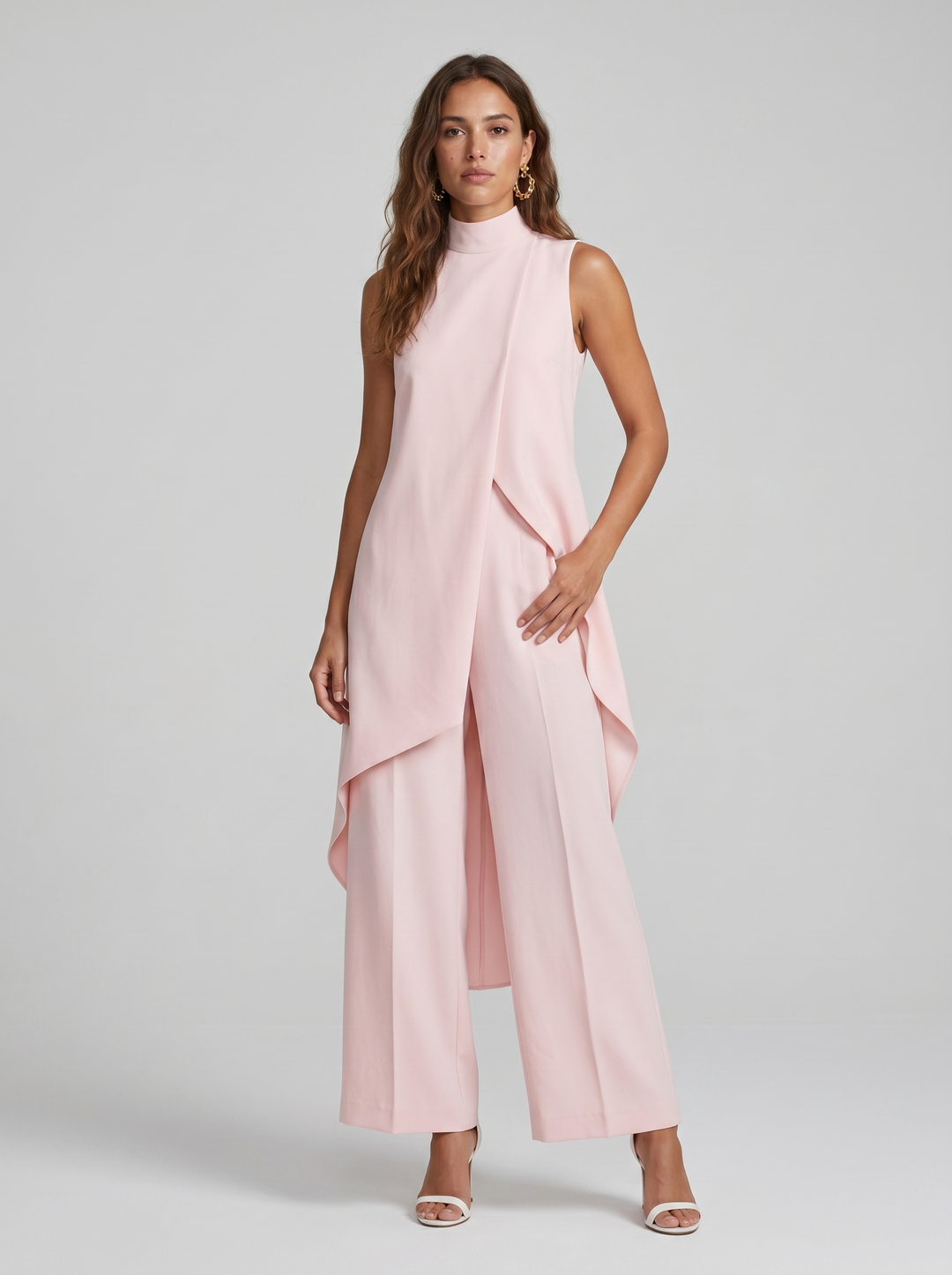 Arlise - Asymmetric Cut Woven Set