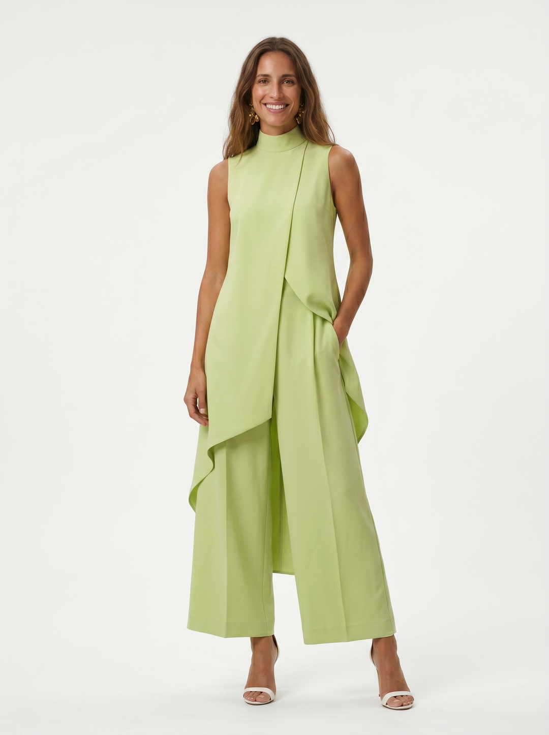 Arlise - Asymmetric Cut Woven Set