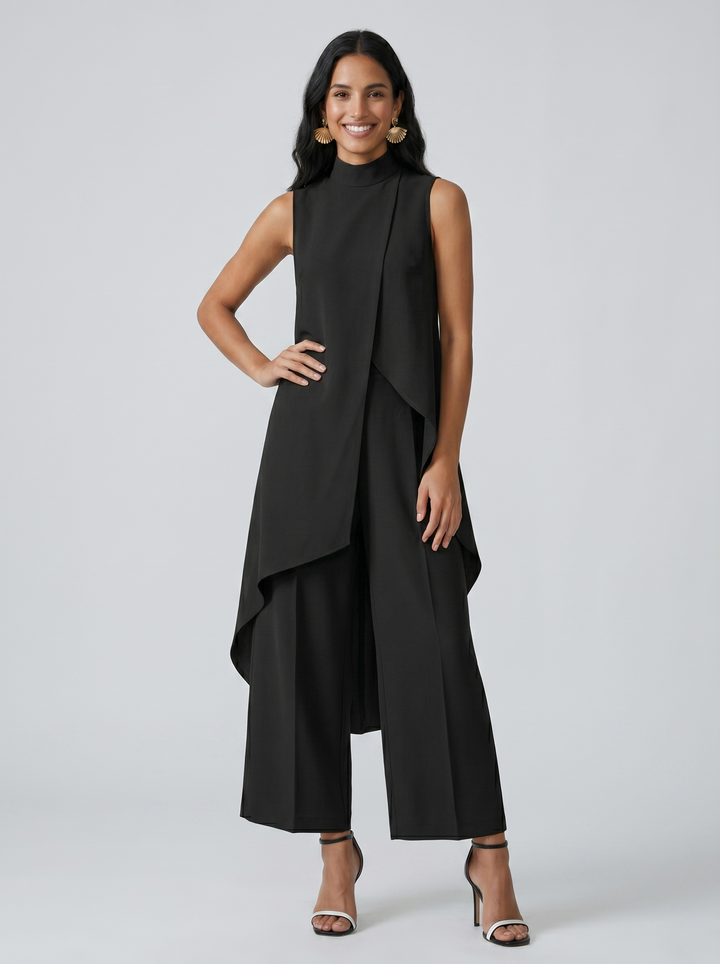 Arlise - Asymmetric Cut Woven Set