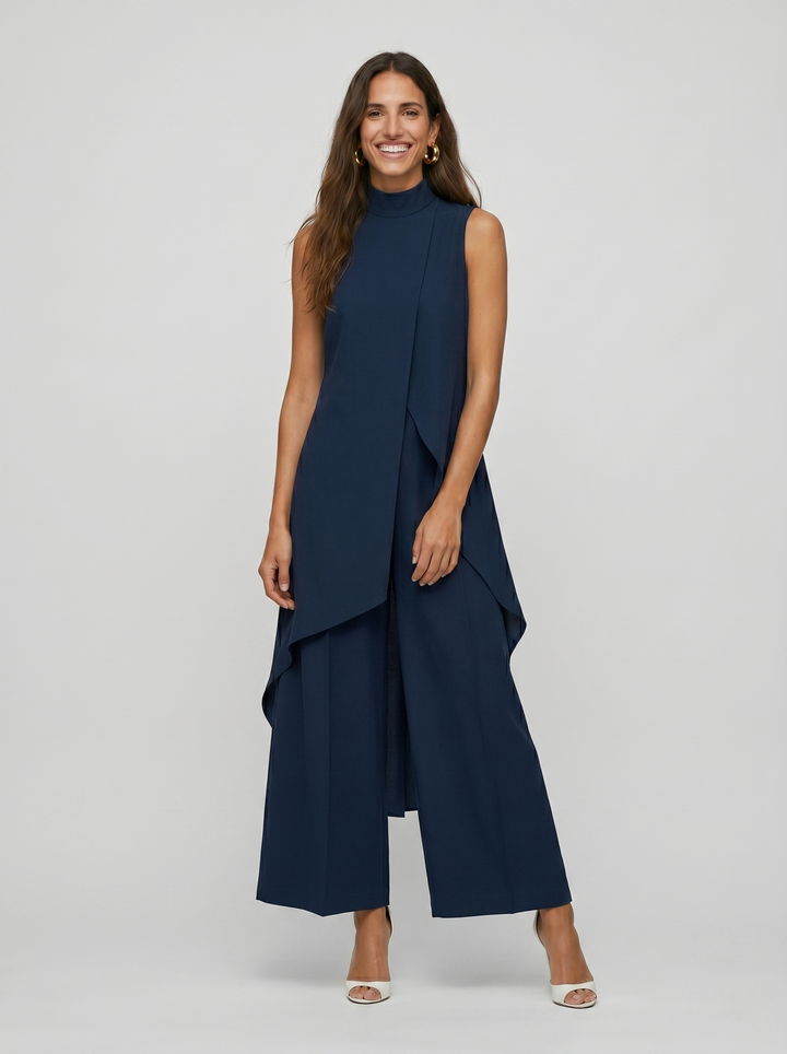 Arlise - Asymmetric Cut Woven Set