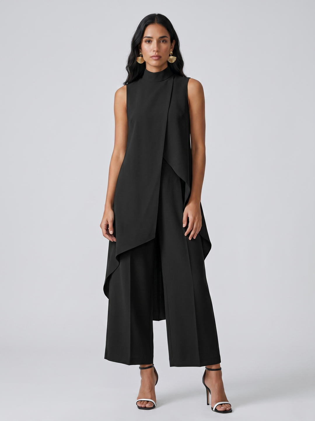 Arlise - Asymmetric Cut Woven Set