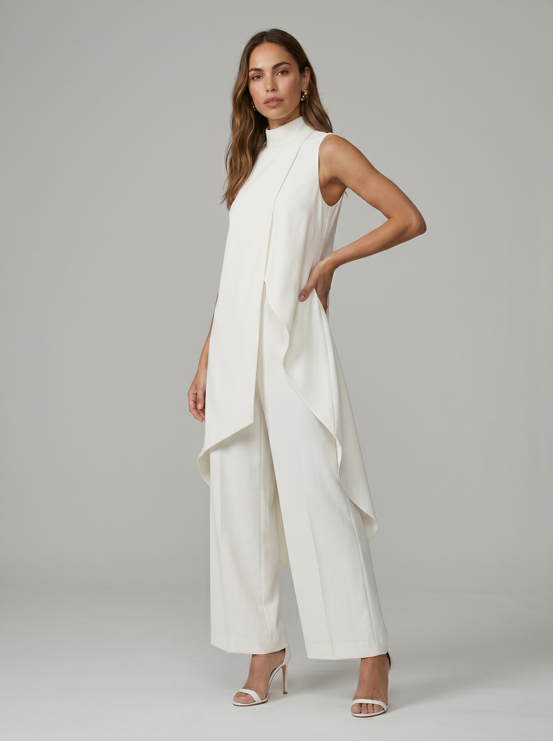 Arlise - Asymmetric Cut Woven Set