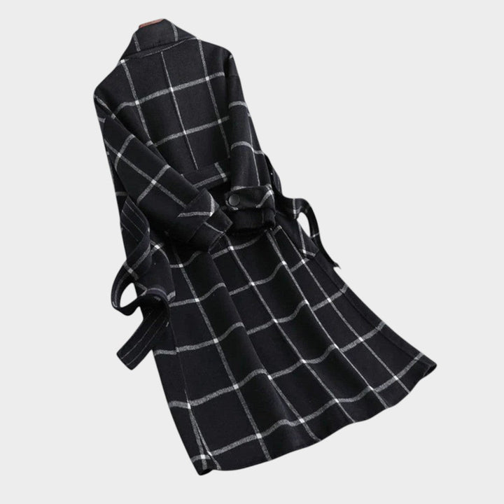 Kelira - Checked Woven Coat