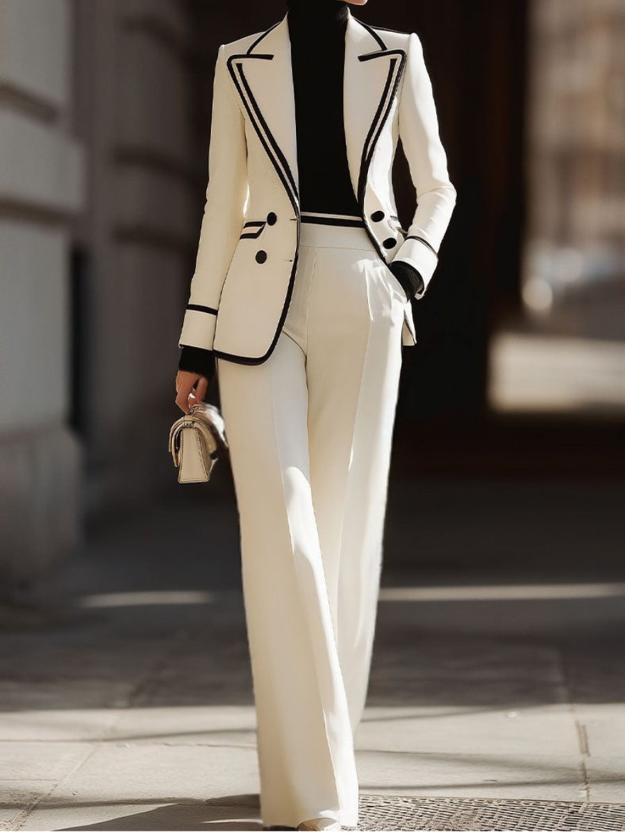 Sevra - Relaxed-Cut Blazer Set