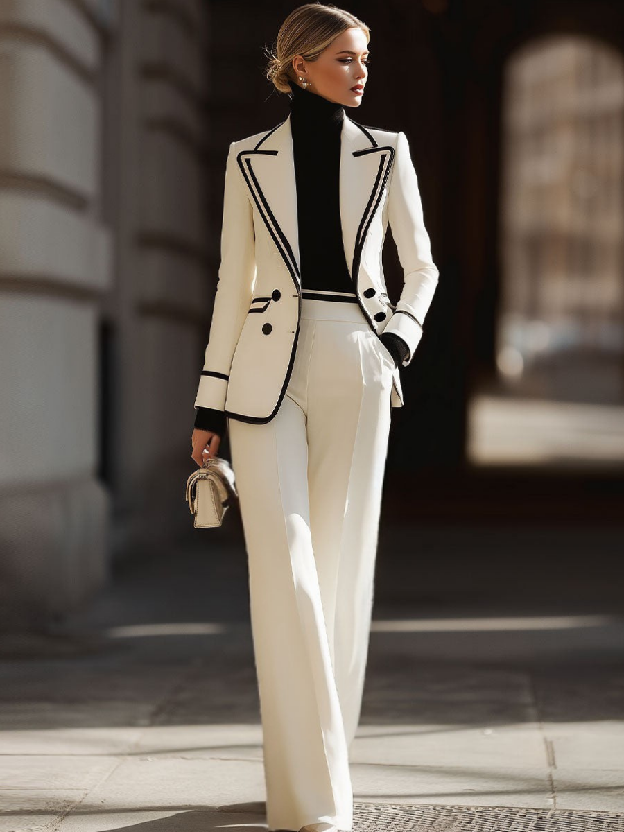 Sevra - Relaxed-Cut Blazer Set