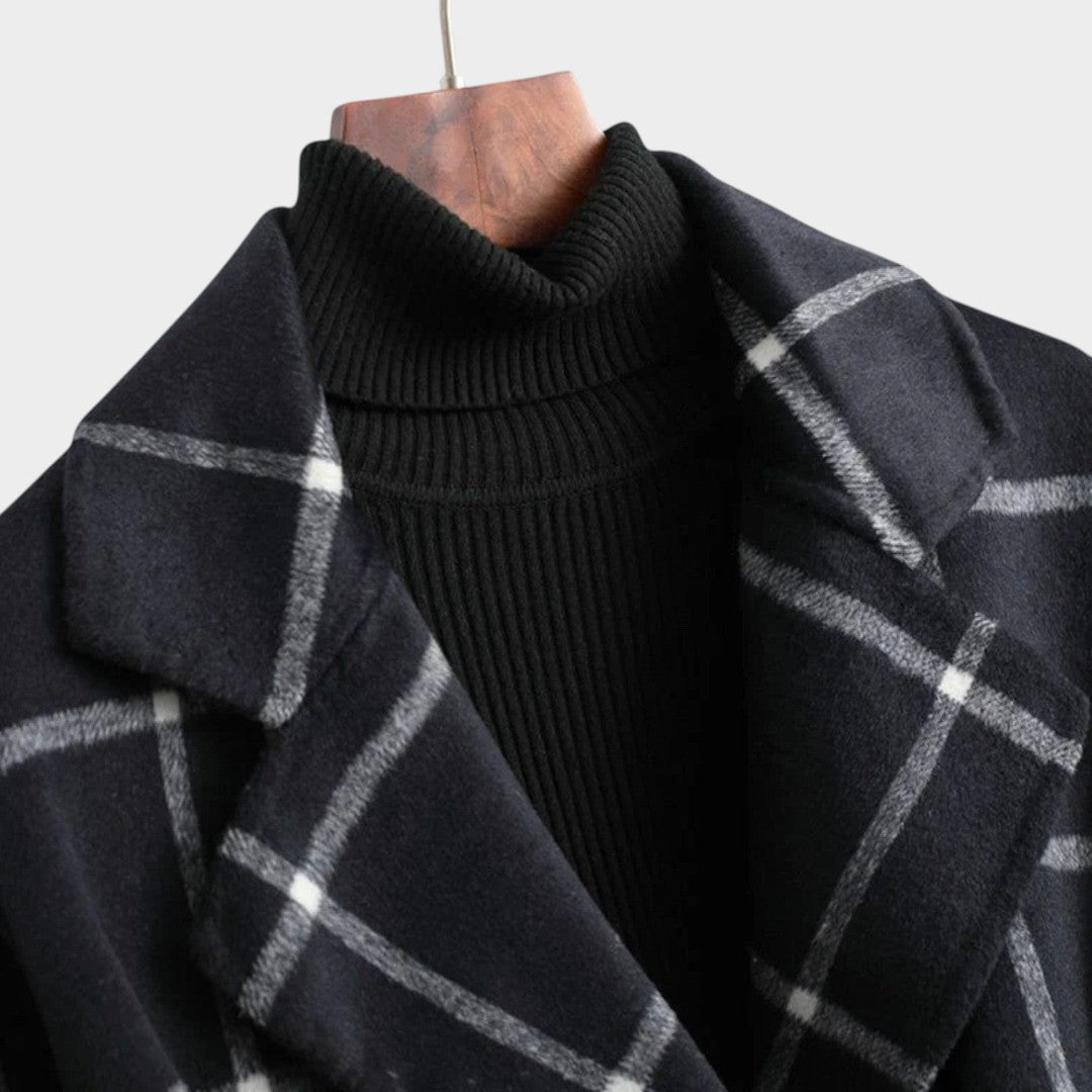 Kelira - Checked Woven Coat