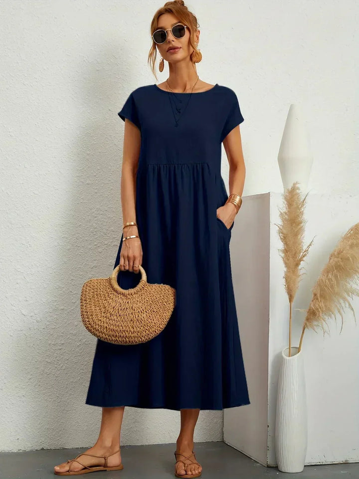 Calira - Midi Cotton Dress