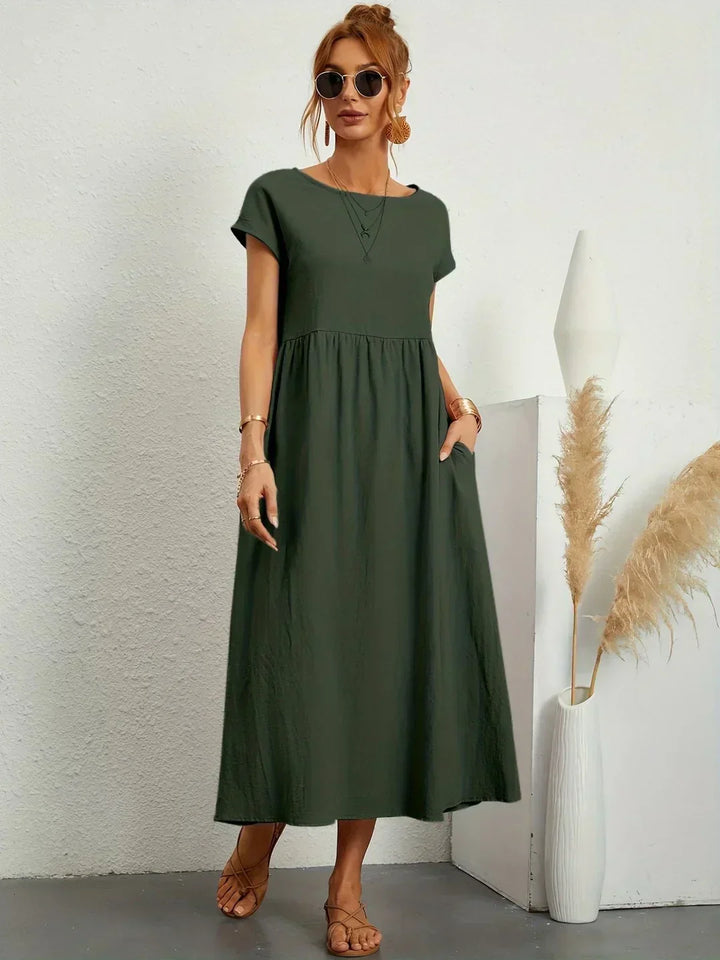 Calira - Midi Cotton Dress
