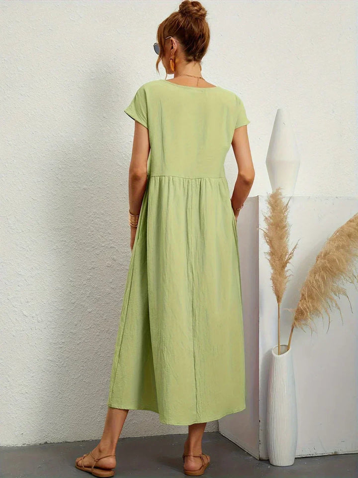 Calira - Midi Cotton Dress
