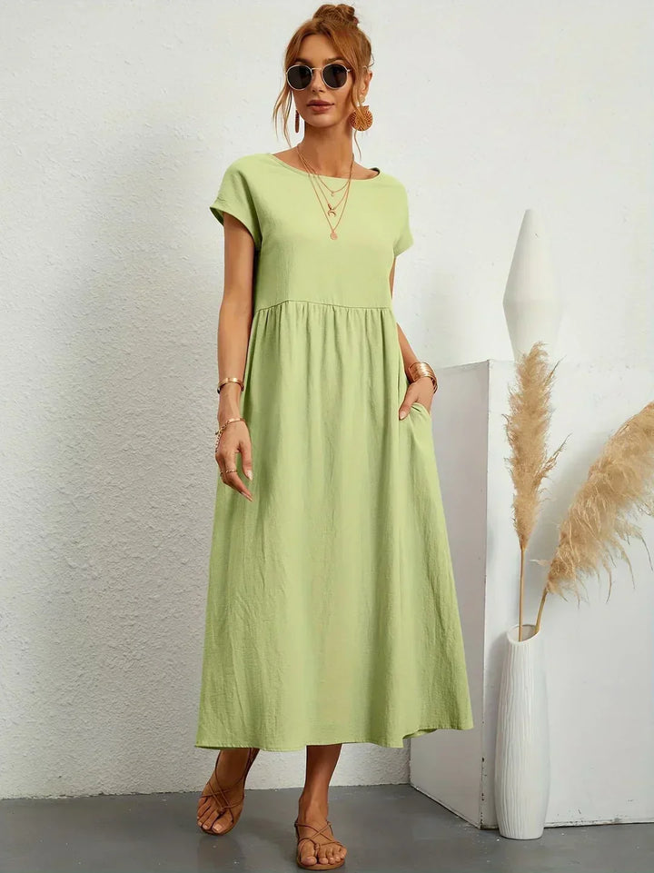 Calira - Midi Cotton Dress