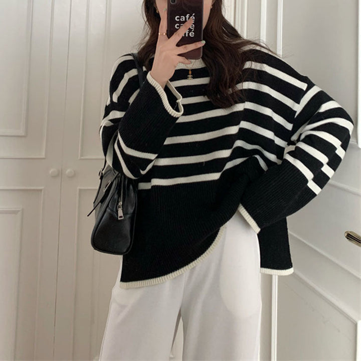 Lureva - Roll Neck Knit Jumper