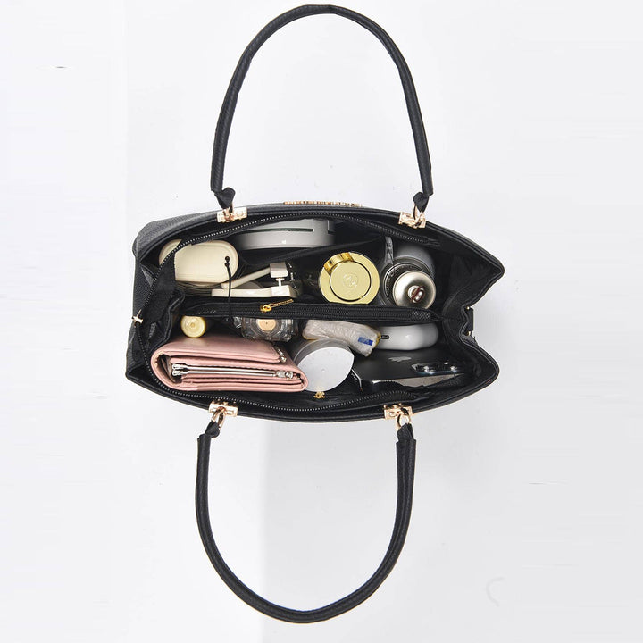 Nirela - Shell Silhouette Coated Finish Handbag