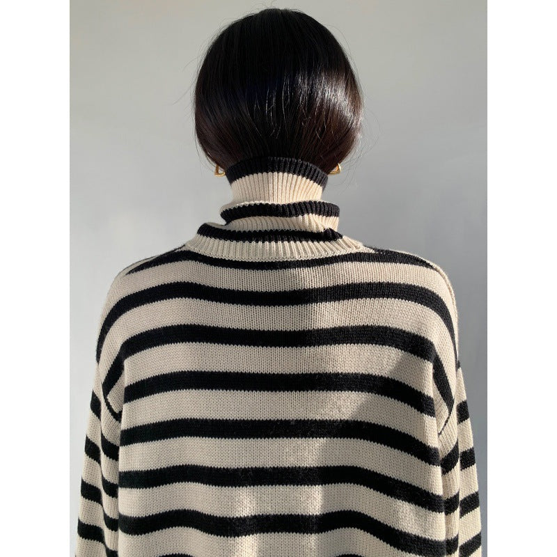 Lureva - Roll Neck Knit Jumper