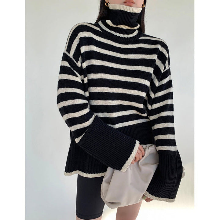 Lureva - Roll Neck Knit Jumper