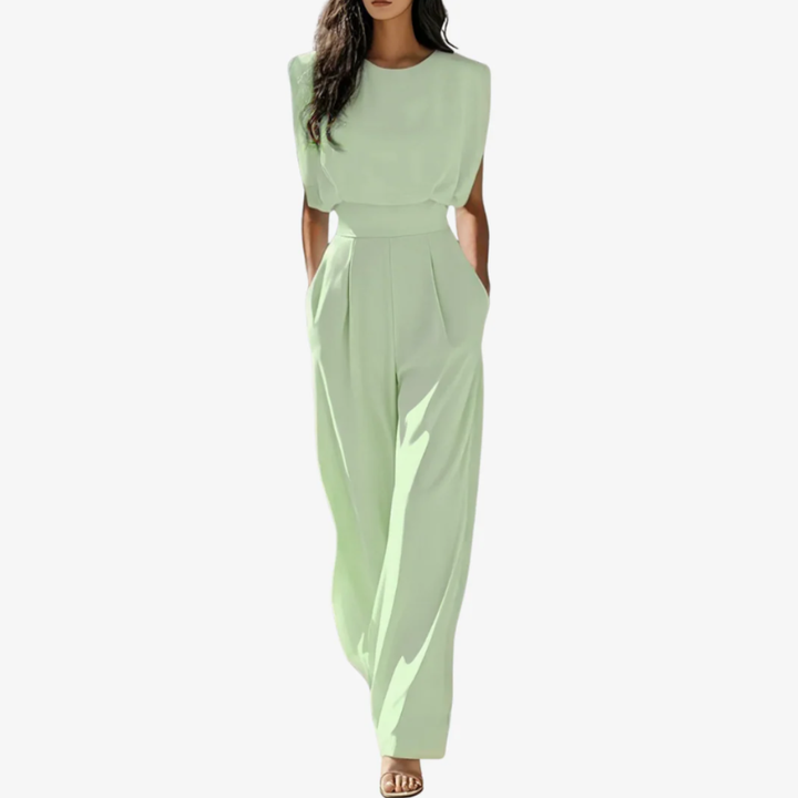 Mireva - Belted Waist Jumpsuit
