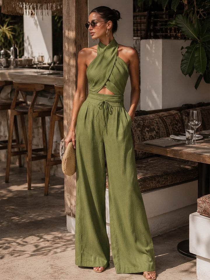 Nivora - Crossover Linen-Blend Set