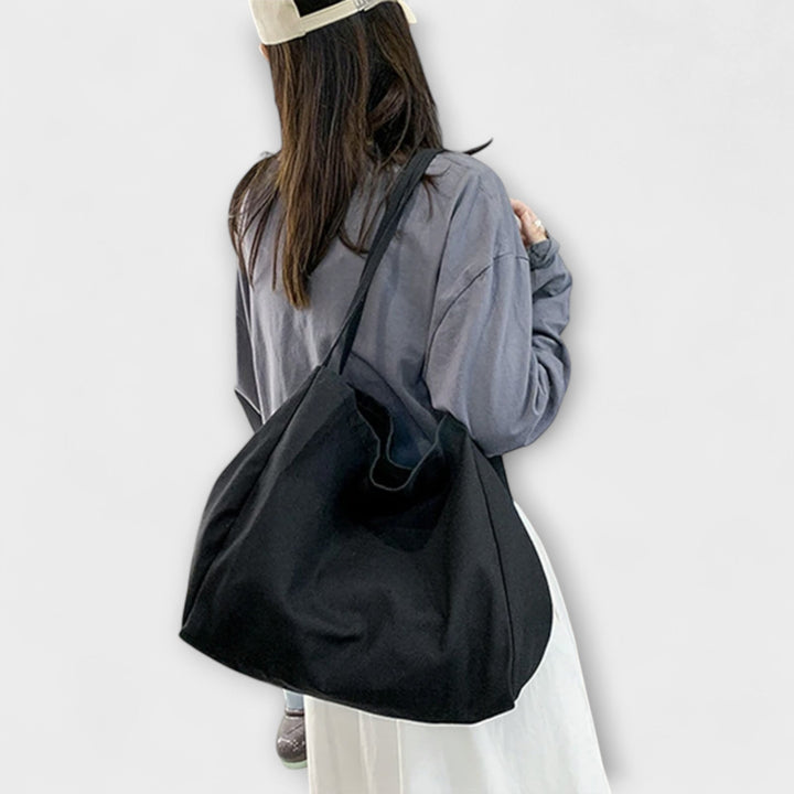Evria - Large Canvas Shopper Bag