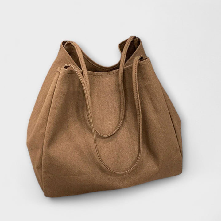 Evria - Large Canvas Shopper Bag