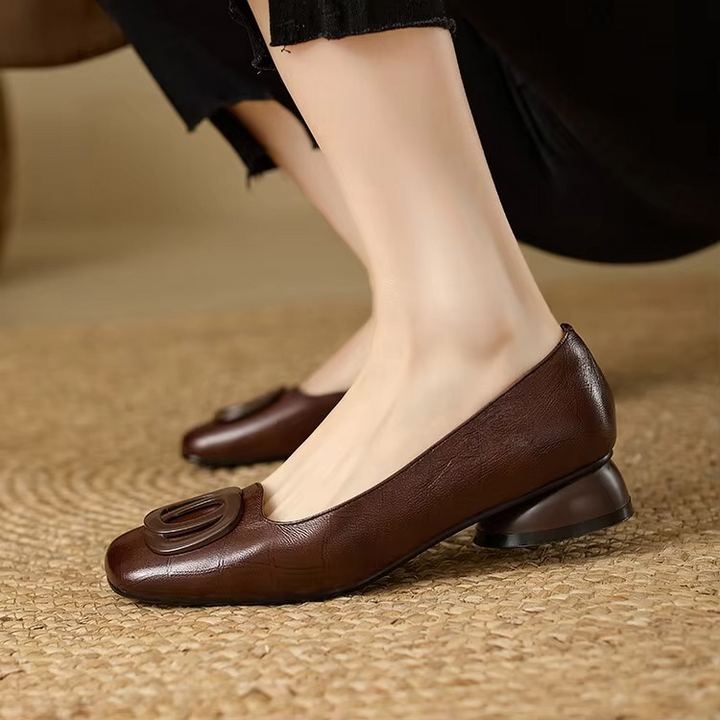 Luniva - Square-Toe Ballet Flats
