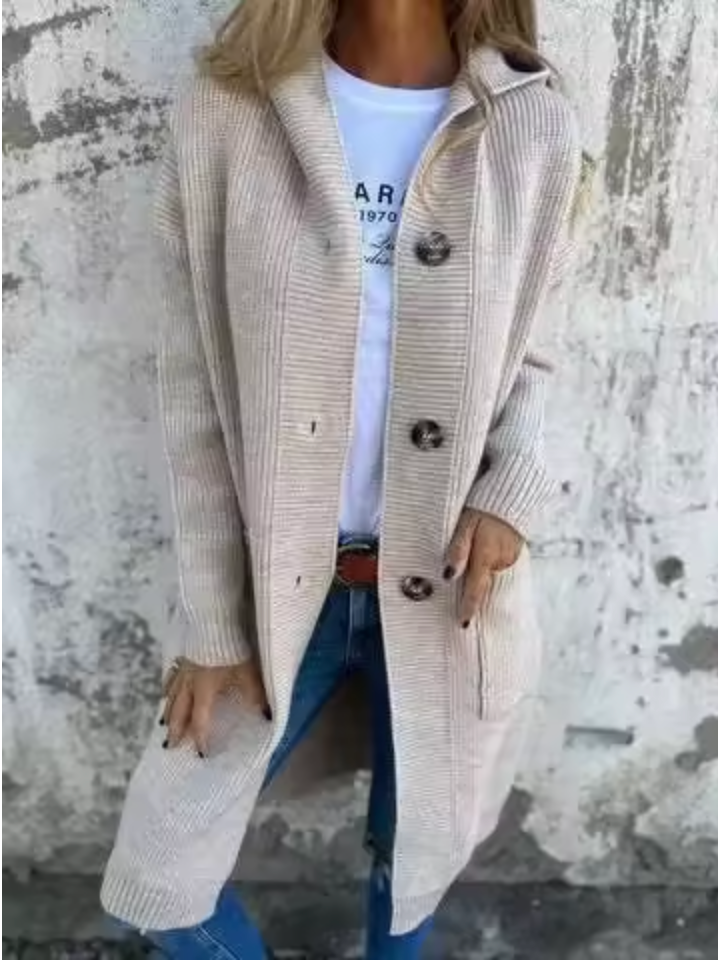 Velira - Longline Knit Cardigan