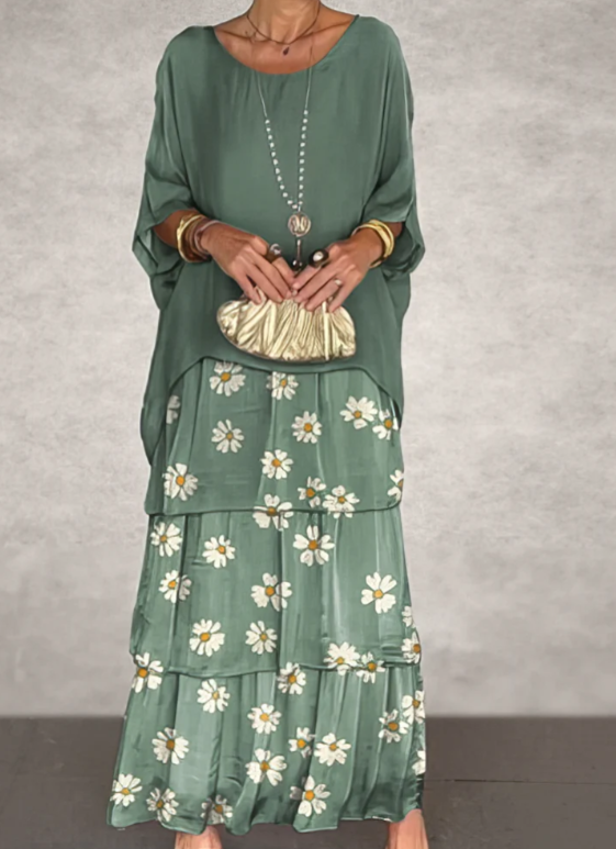 Avalen - Ruffled Woven Maxi Dress