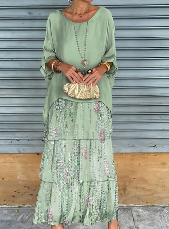 Avalen - Ruffled Woven Maxi Dress