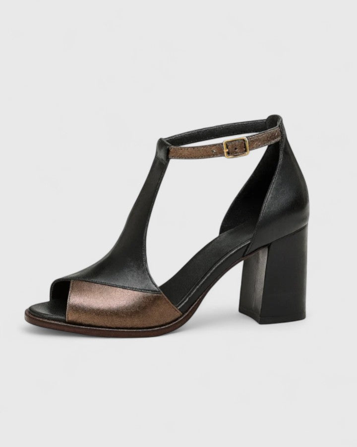 Faylen - Cushioned Insole Leather Heels