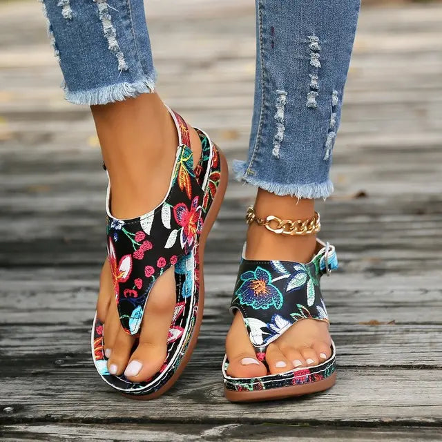 Calira - Wedge Heel Sandals