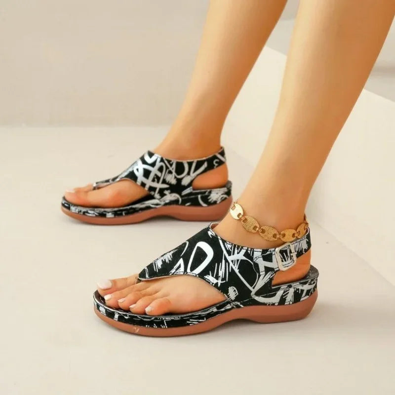 Calira - Wedge Heel Sandals