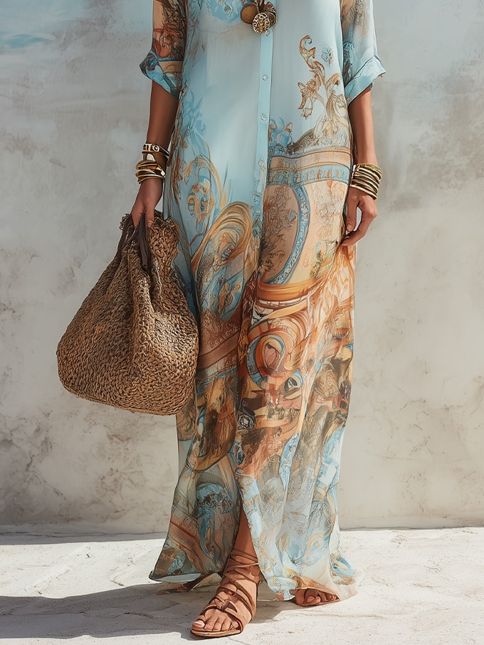 Nivara - Maxi-Cut Blouse
