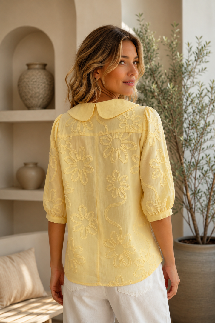 Zelith - Floral Print Woven Blouse